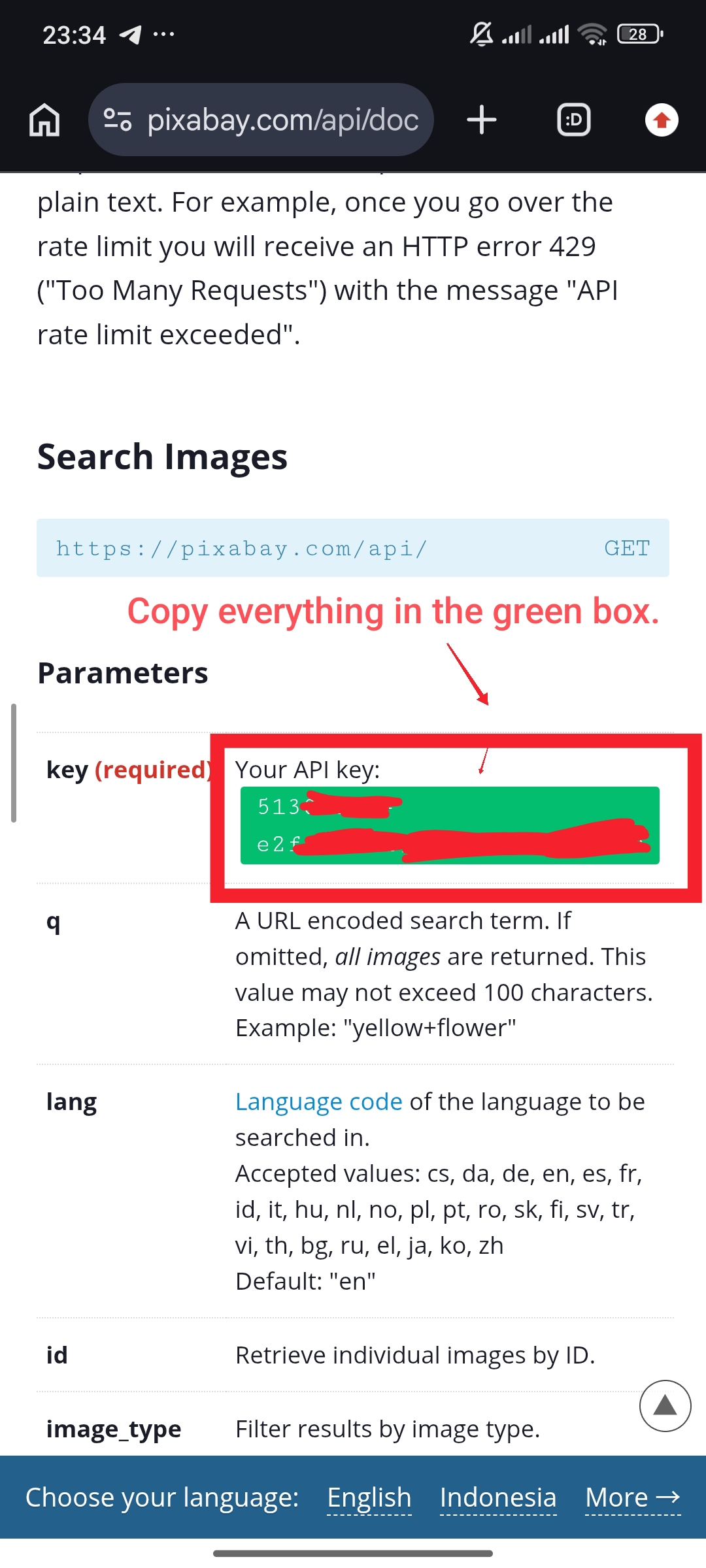 Pixabay Step 4